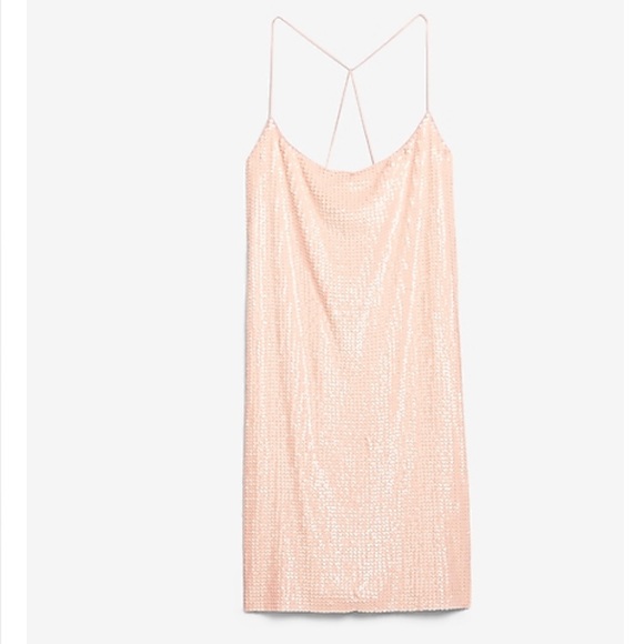 NWT Sequin Cami Slip Dress - Picture 5 of 6